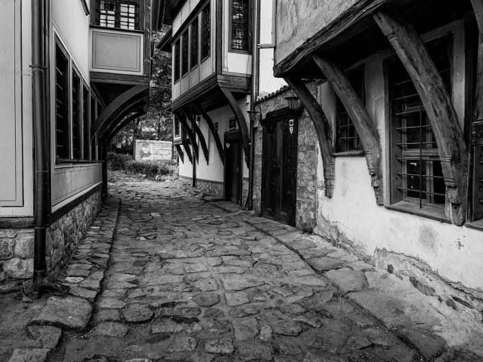 Old streets of Plovdiv, Bulgaria